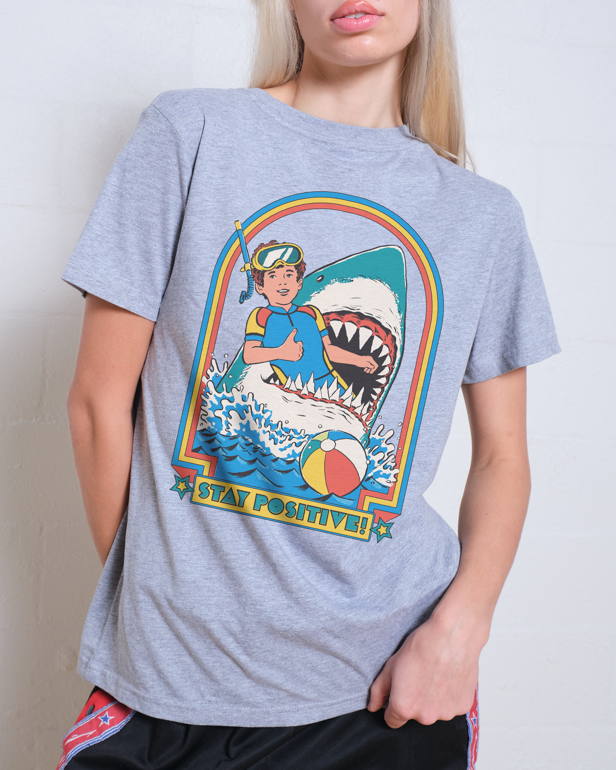 Stay Positive Women's Tee product image 3