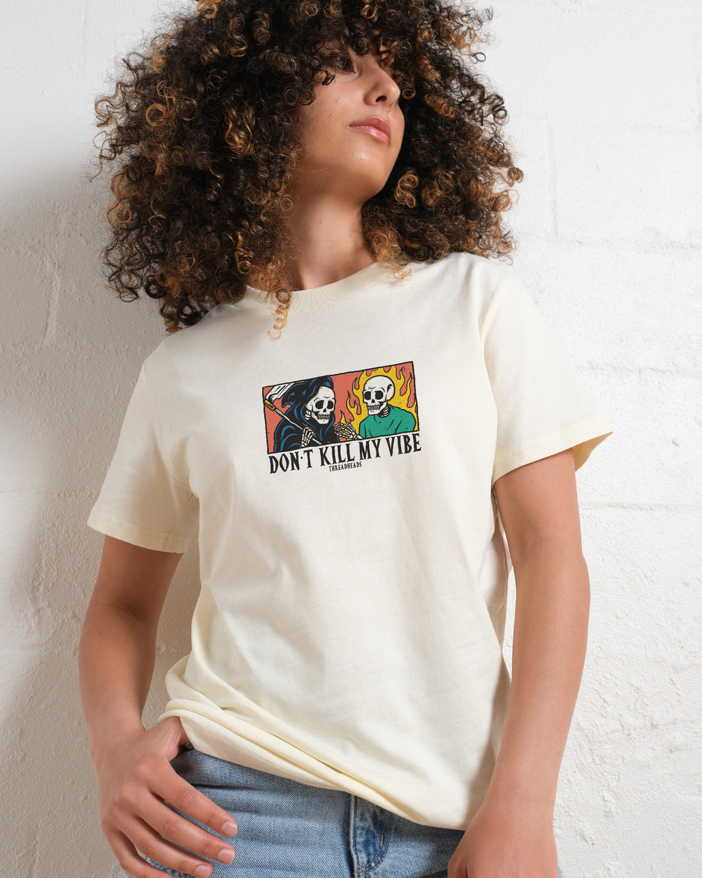 Don't Kill My Vibe Women's Tee product image 3