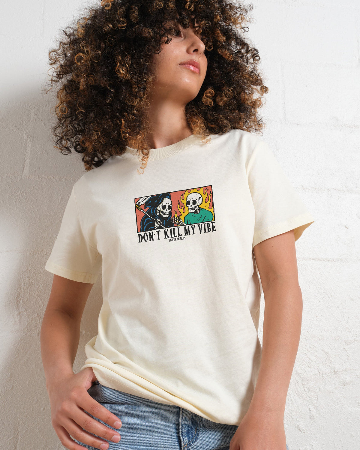 Don't Kill My Vibe Women's Tee product image 3