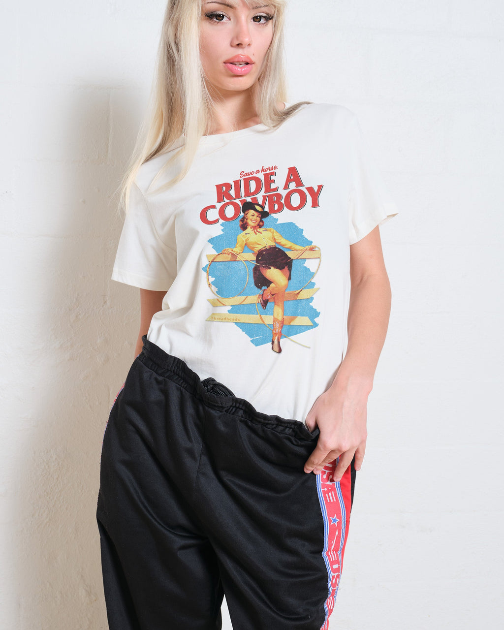 Save a Horse, Ride a Cowboy Women's Tee product image 1