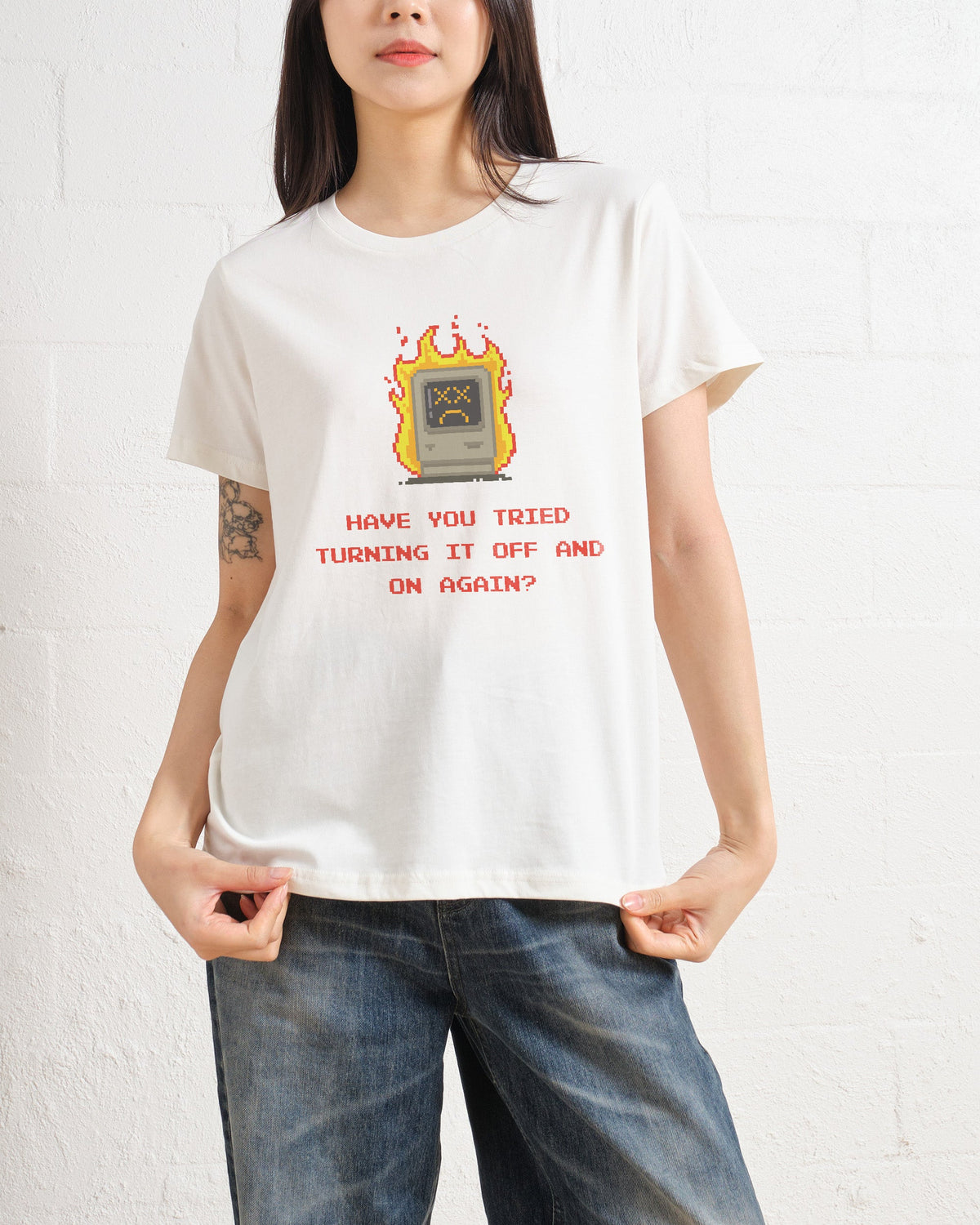 Off And On Women's Tee product image 3
