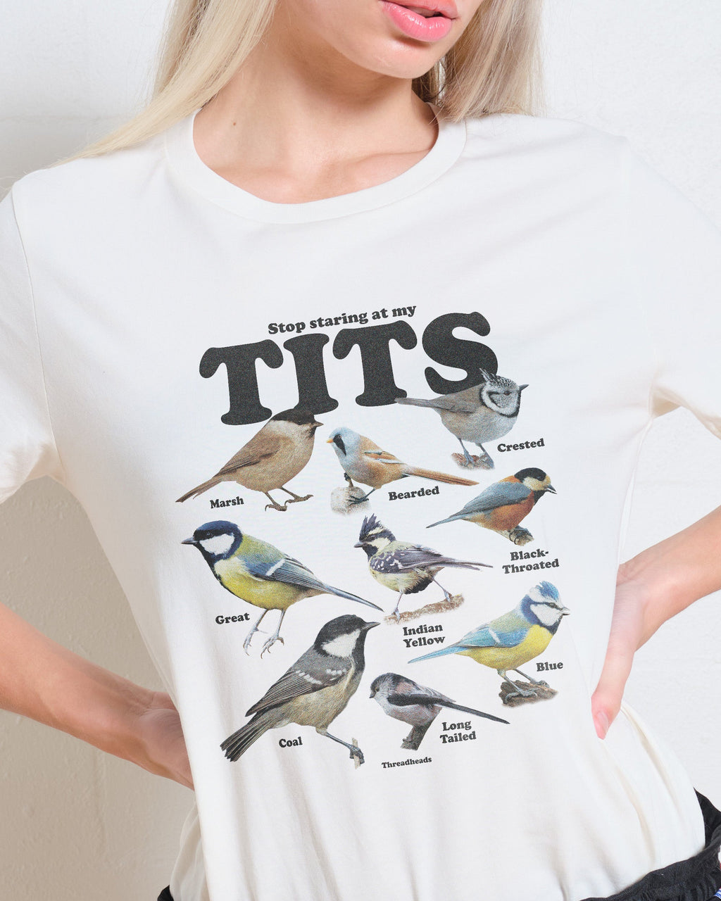 Stop Staring At My Tits Women's Tee product image 1