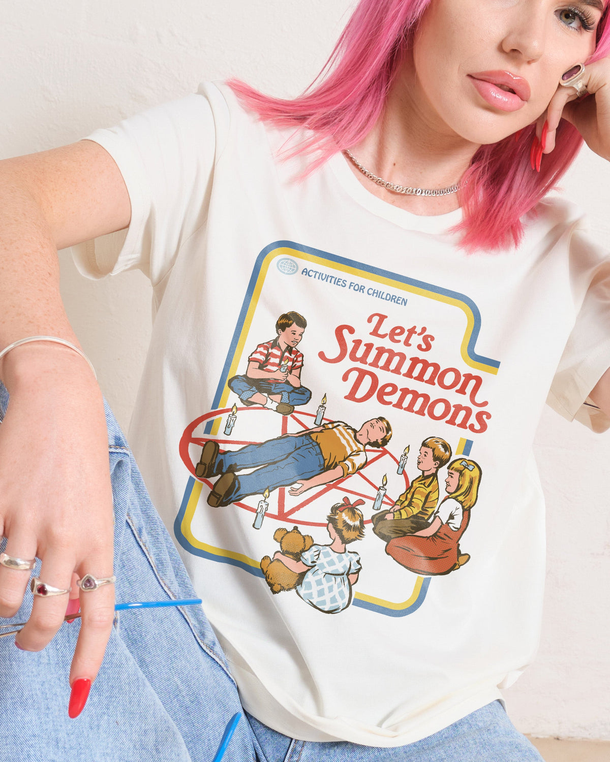 Let's Summon Demons Women's Tee product image 3