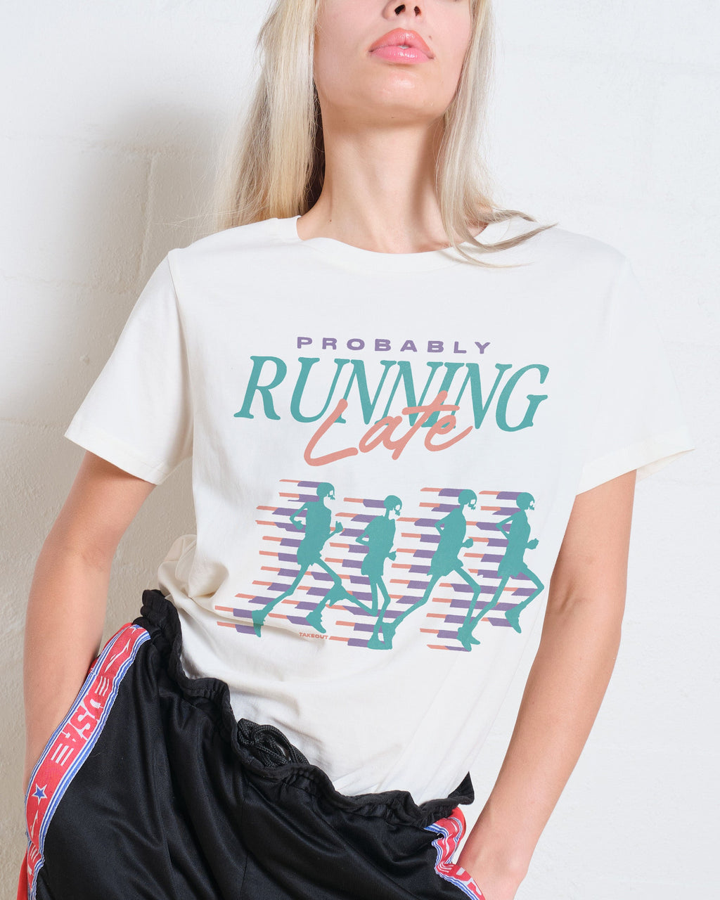 Probably Running Late Women's Tee product image 1