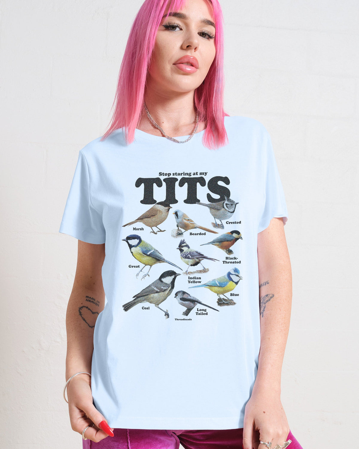 Stop Staring At My Tits Women's Tee product image 3
