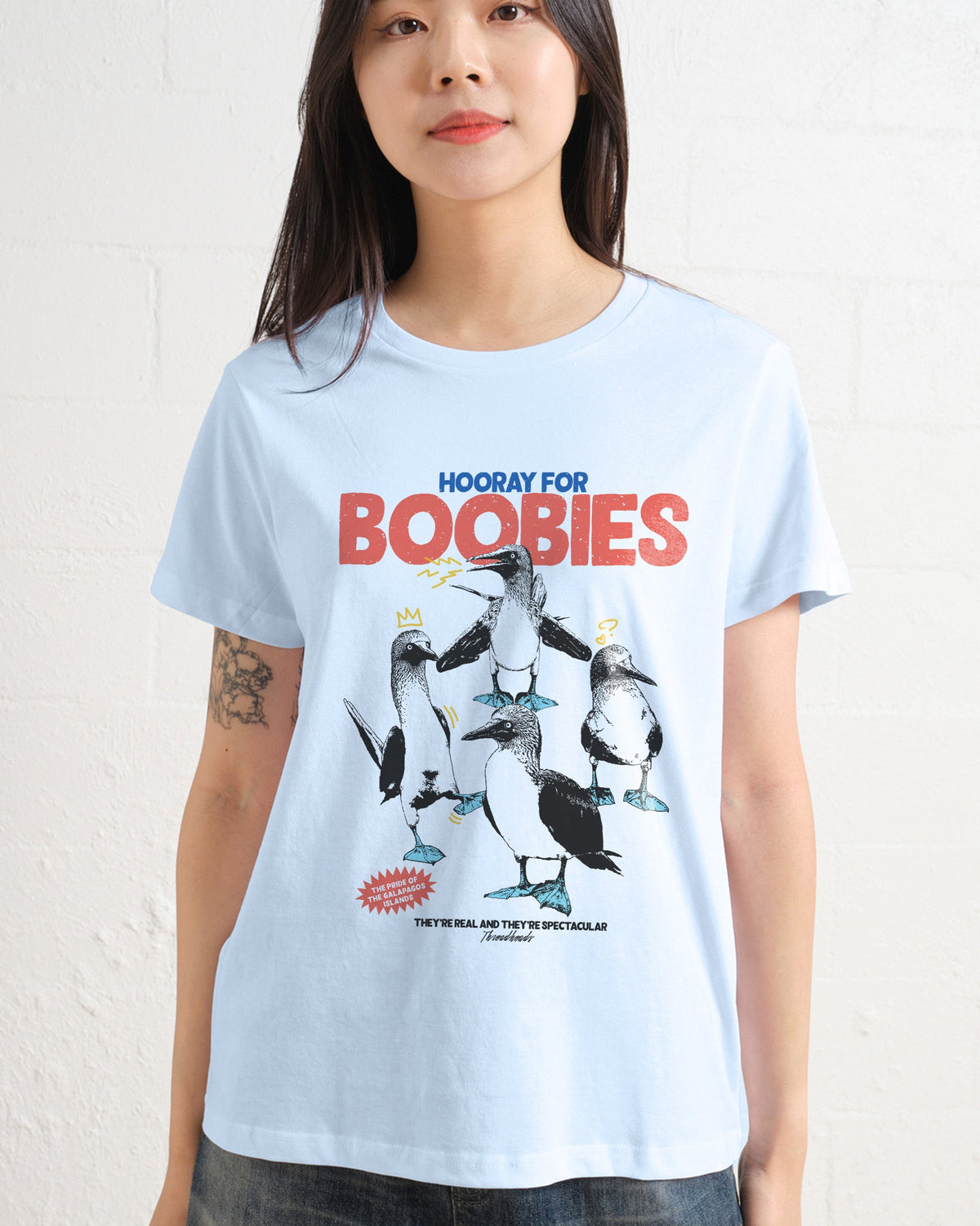 Hooray for Boobies Women's Tee product image 2