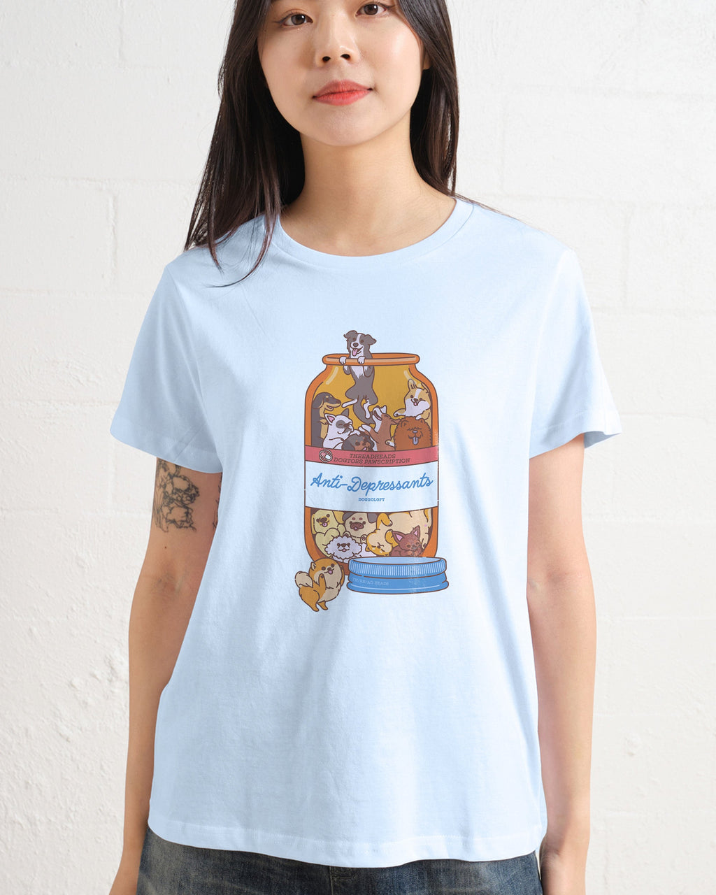 Anti-Depressants Dog Edition Women's Tee product image 3
