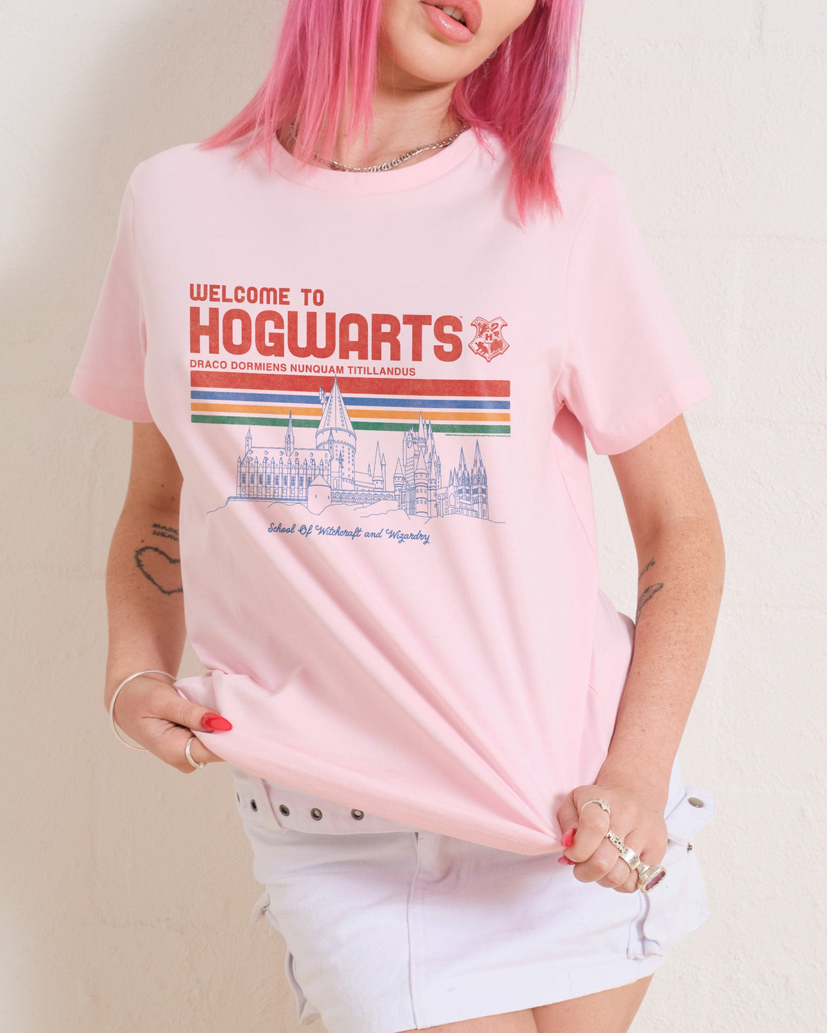 Welcome to Hogwarts Women's Tee product image 3