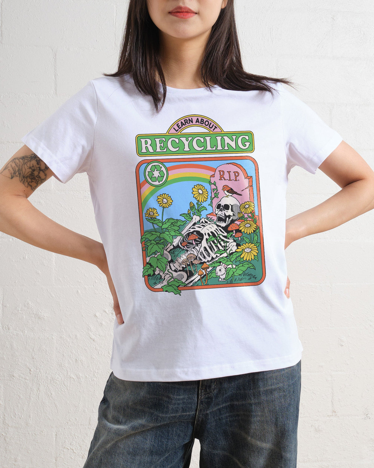 Learn About Recycling Women's Tee product image 3