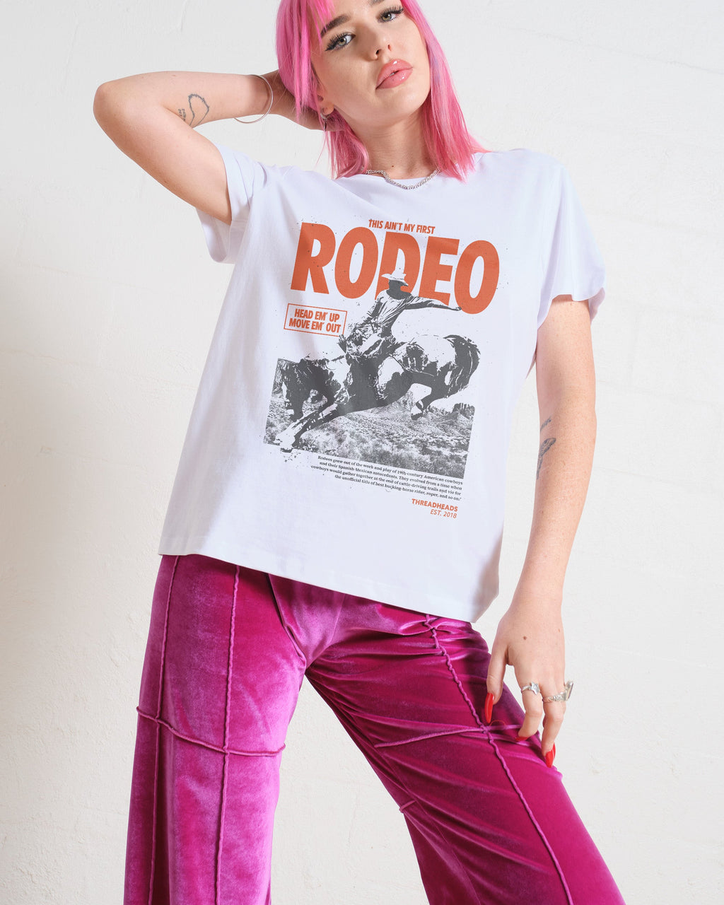 Ain't My First Rodeo Women's Tee product image 2