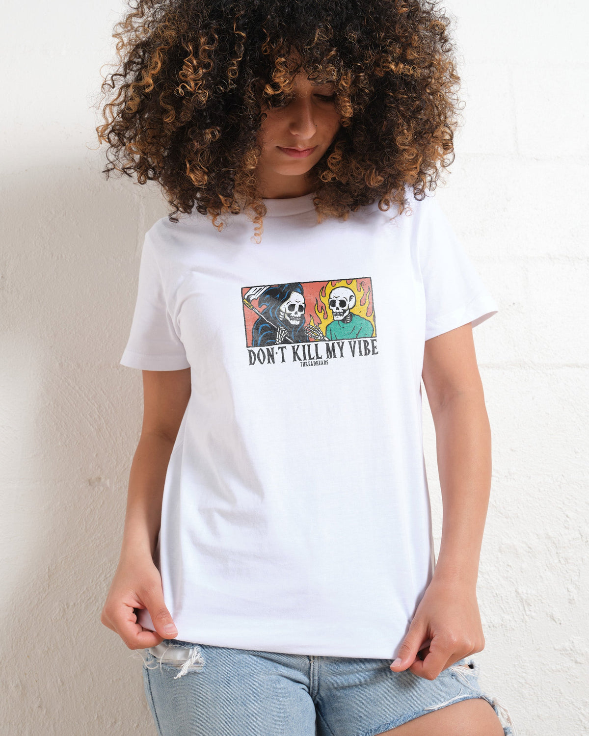 Don't Kill My Vibe Women's Tee product image 1