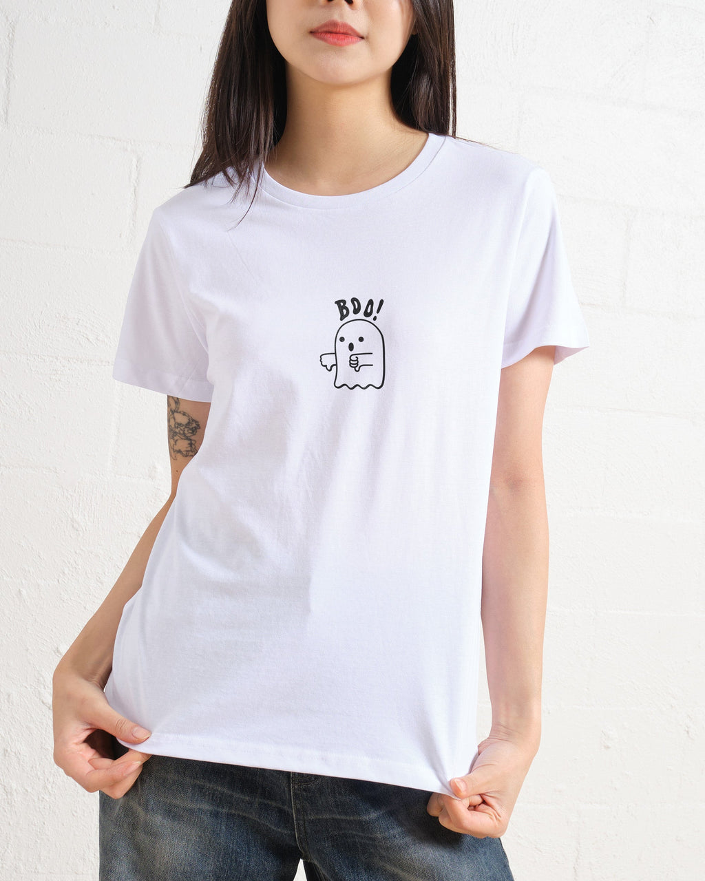 Boo Ghost Women's Tee product image 3