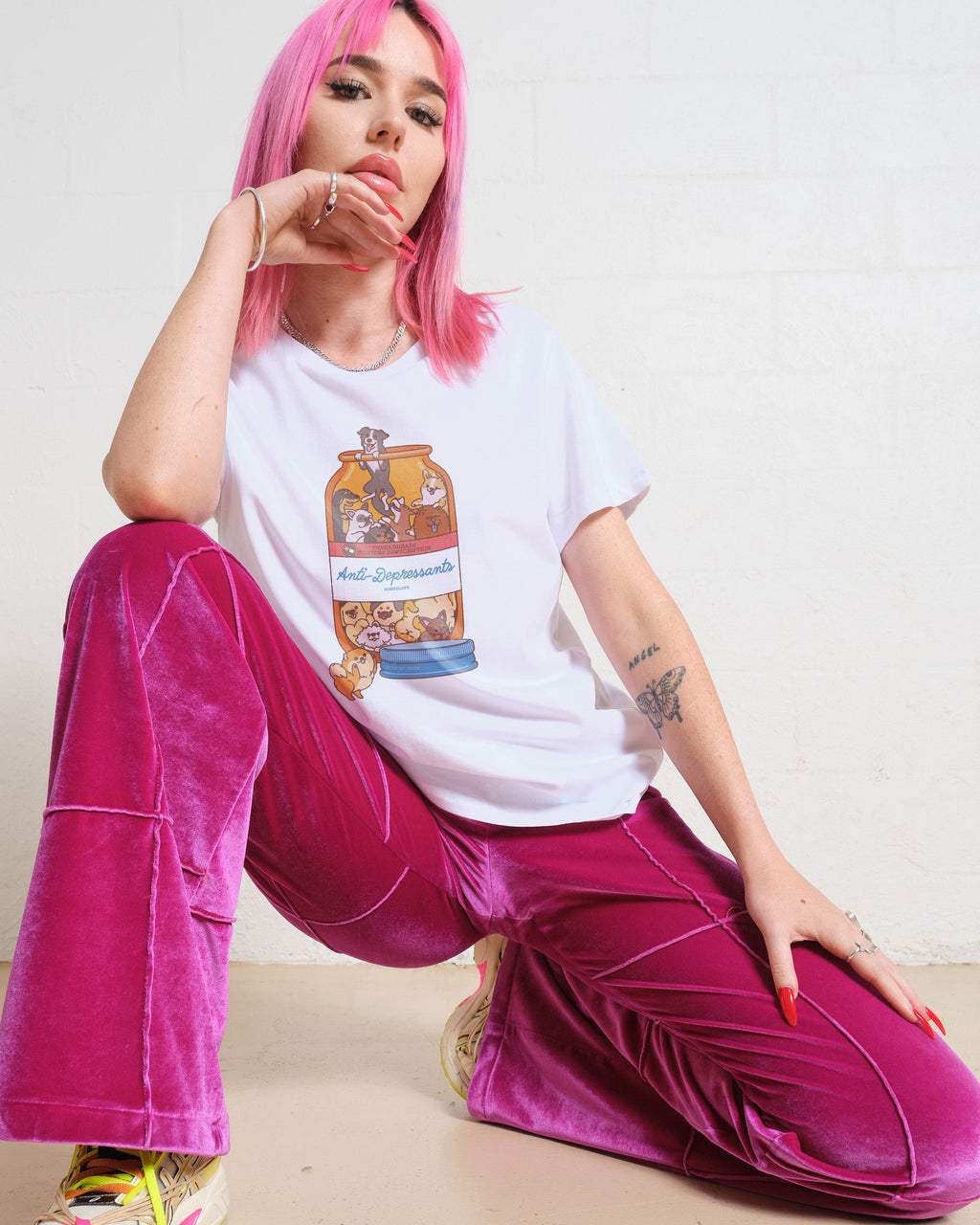 Anti-Depressants Dog Edition Women's Tee product image 2
