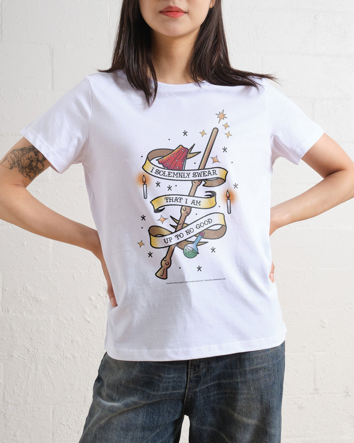 I Solemnly Swear That I Am Up to No Good Women's Tee product image 1