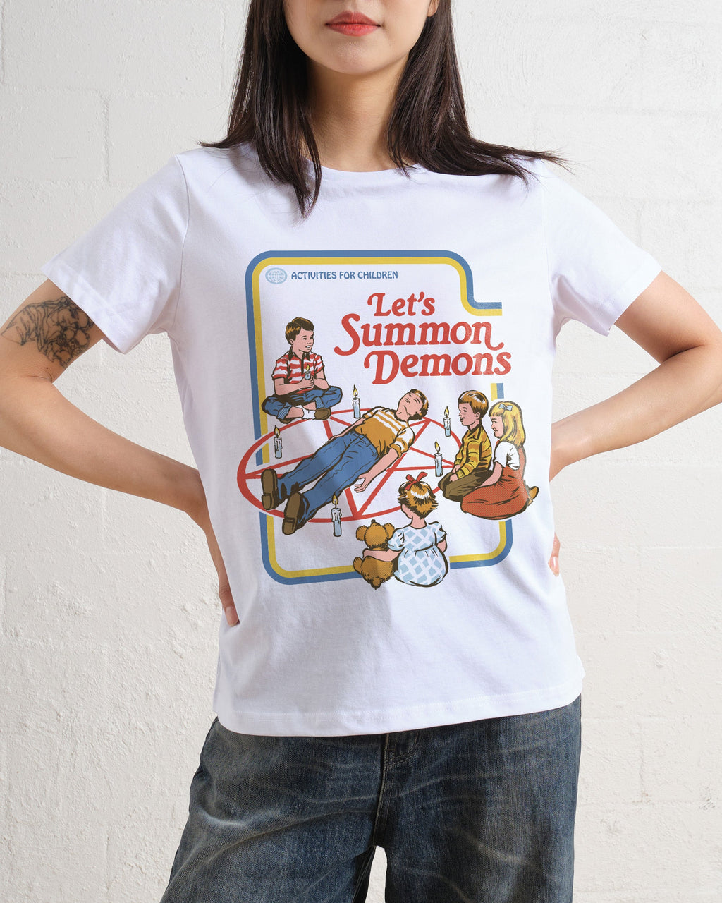 Let's Summon Demons Women's Tee product image 2