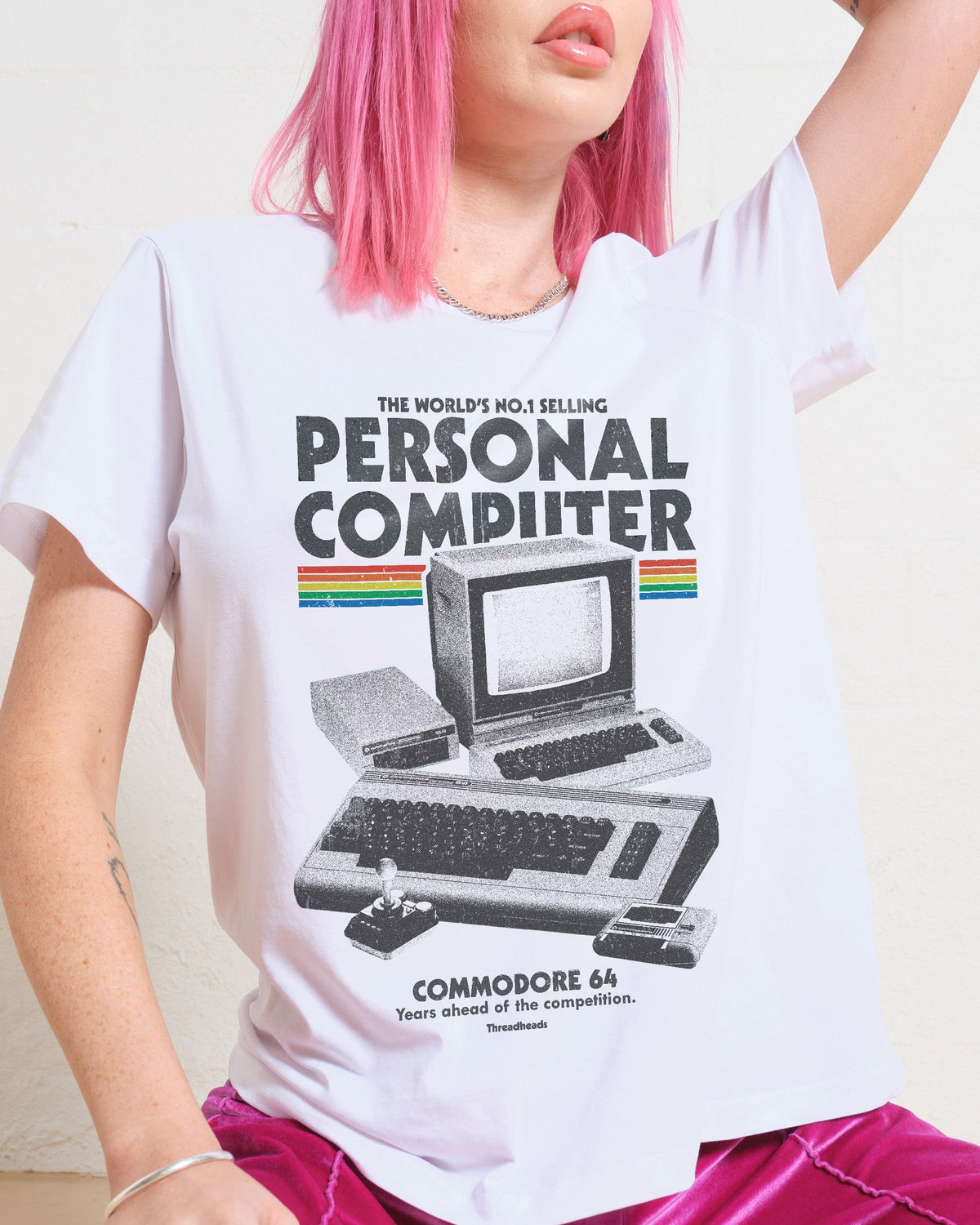 Retro Commodore 64 Women's Tee product image 2