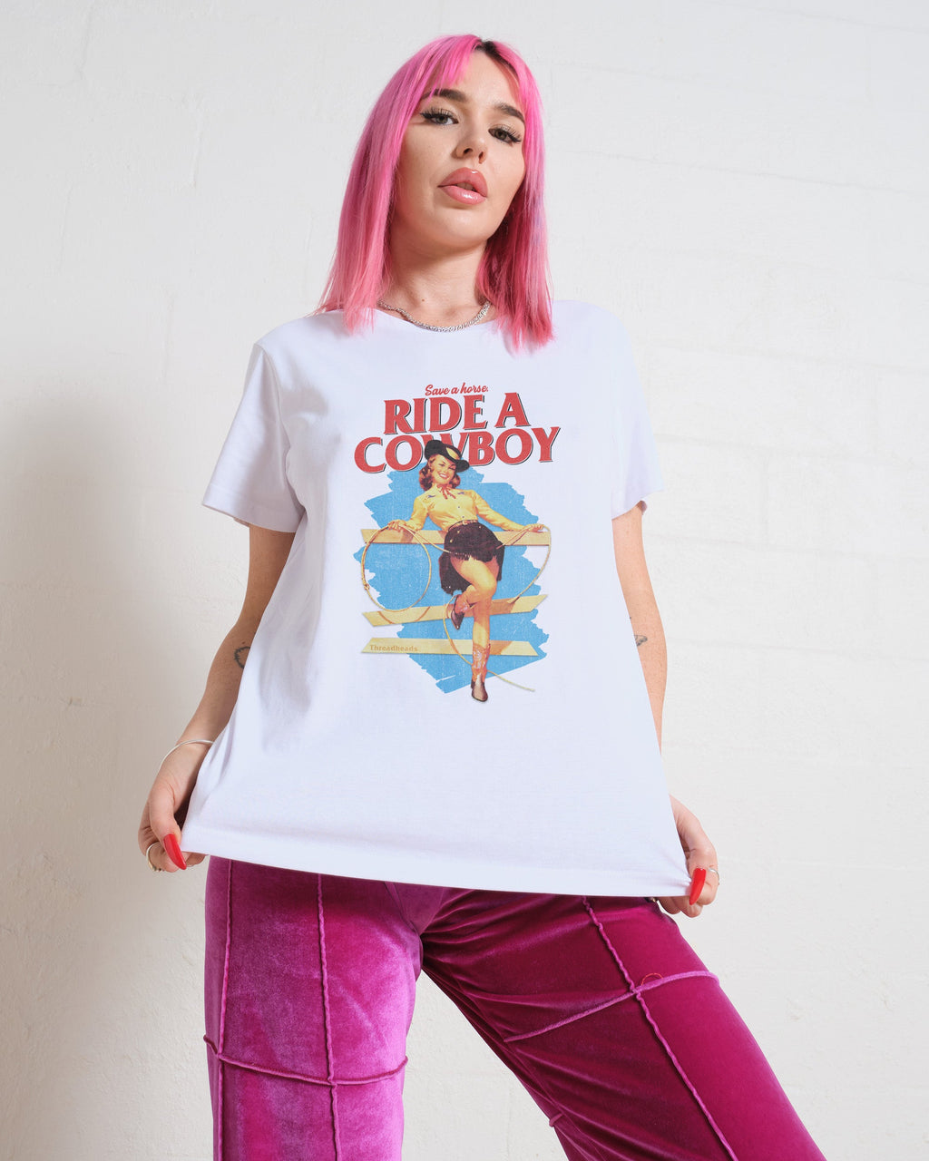 Save a Horse, Ride a Cowboy Women's Tee product image 2