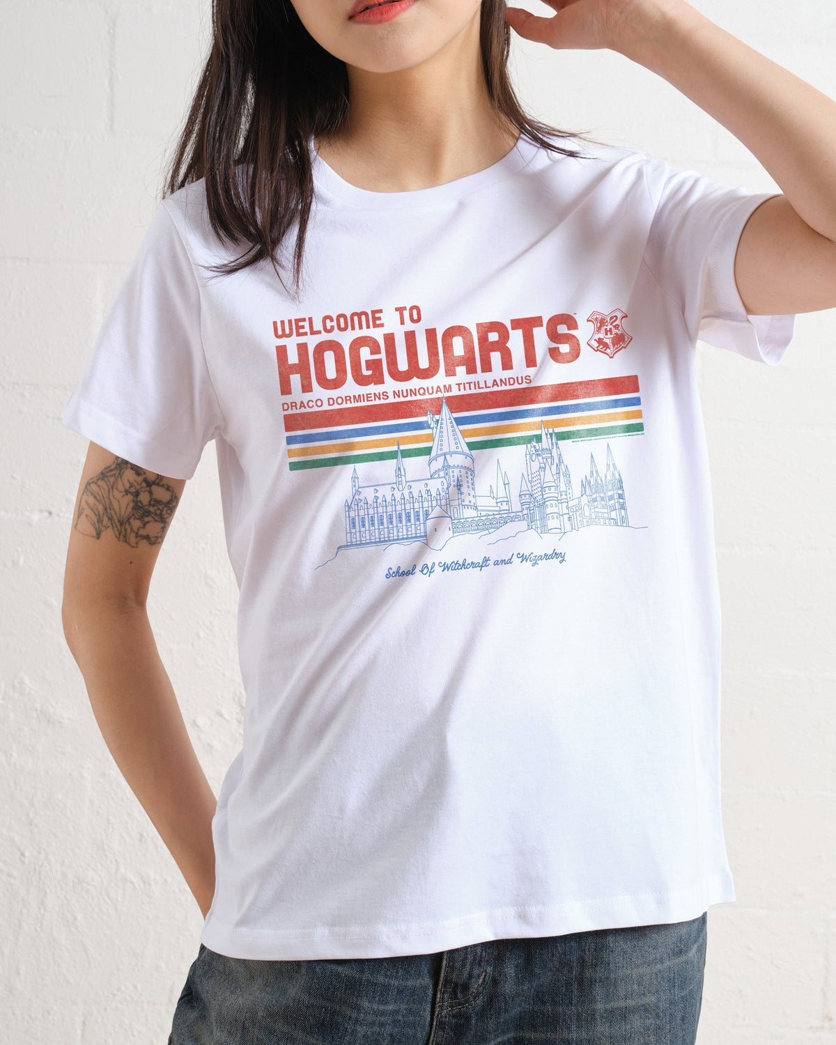 Welcome to Hogwarts Women's Tee product image 2