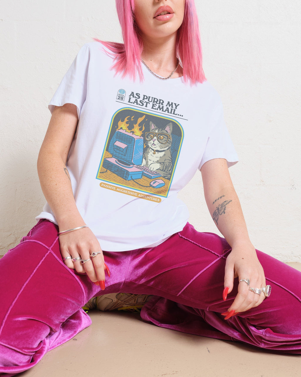As Purr My Last Email Women's Tee product image 1