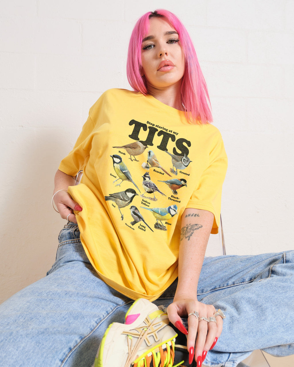 Stop Staring At My Tits T-Shirt product image 3