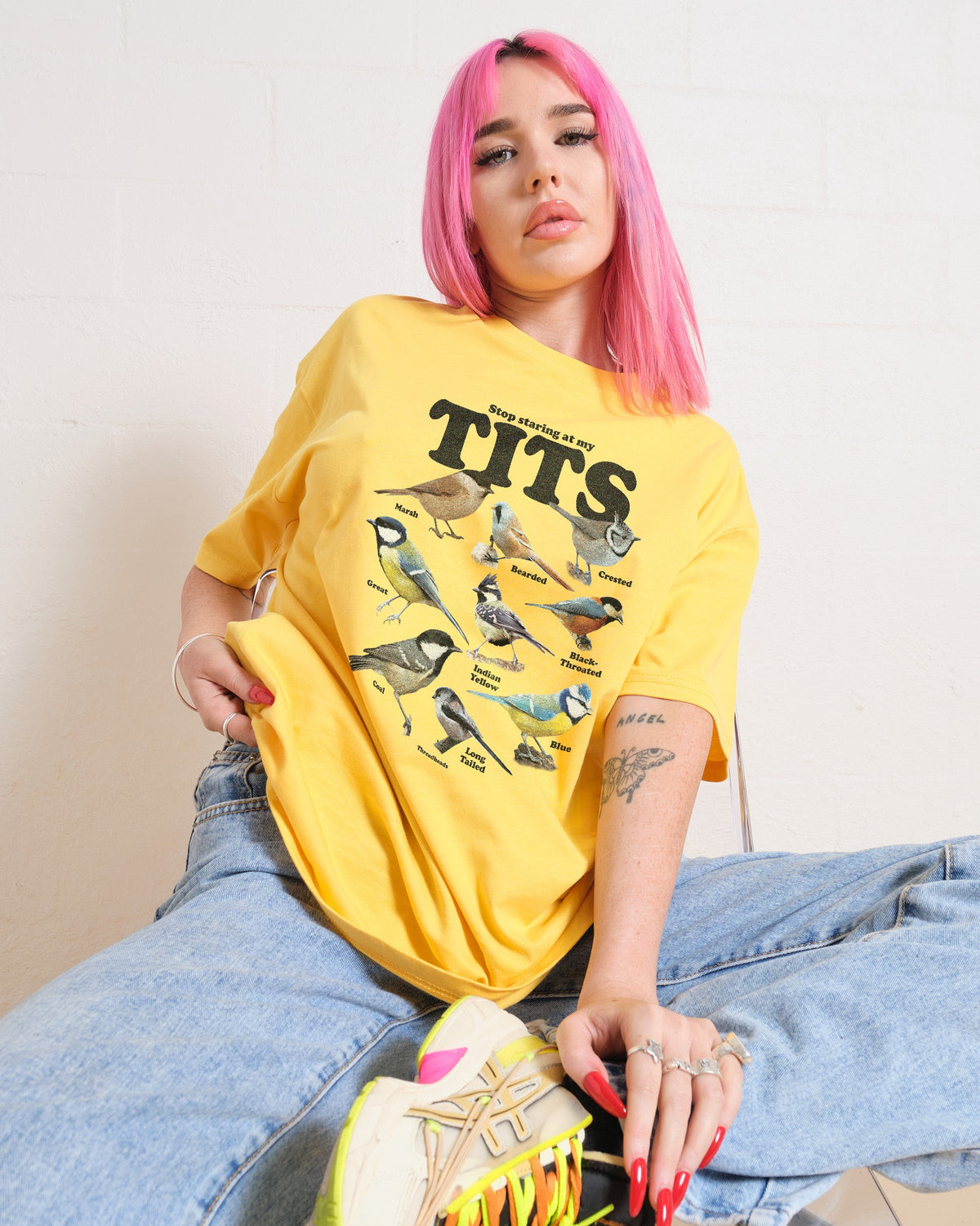 Stop Staring At My Tits T-Shirt product image 3