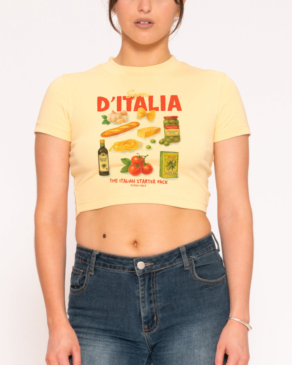 Italian Starter Pack Baby Tee product image 3