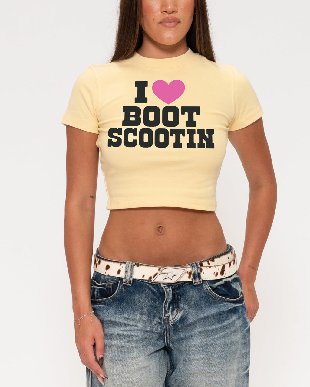 I Love Boot Scootin Baby Tee product image 9