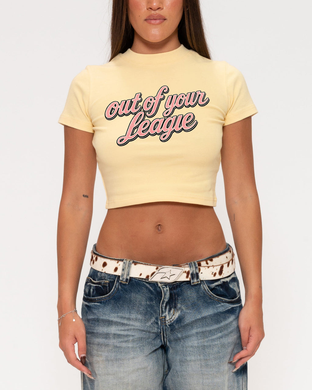 Out of Your League Baby Tee product image 5