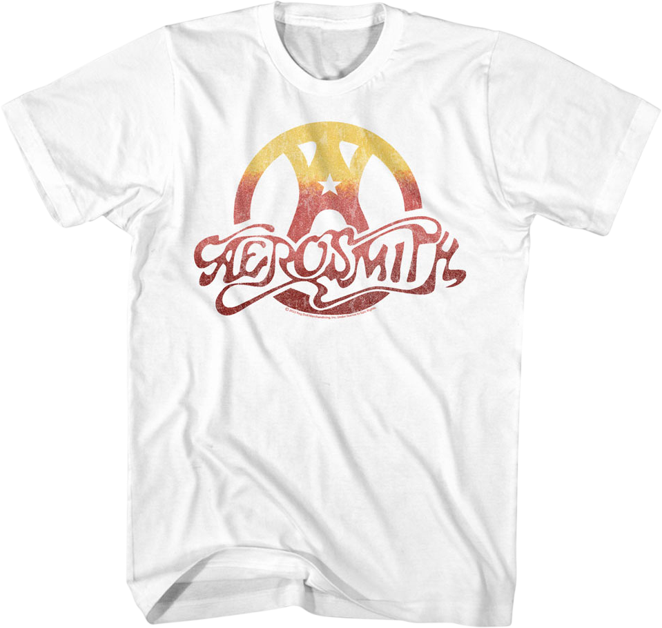 Gradient Logo Aerosmith T-Shirt product image 1
