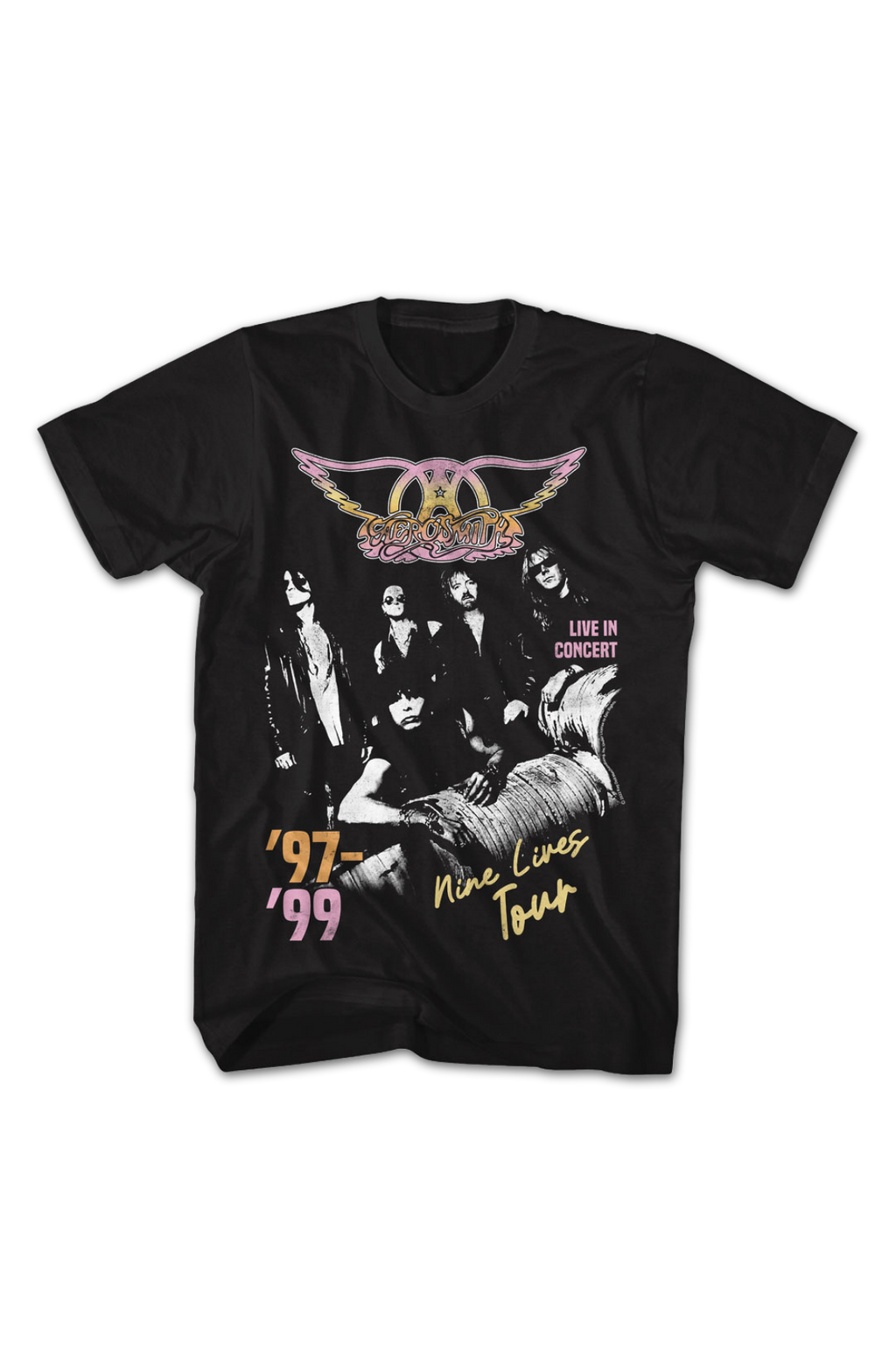 '97-'99 Nine Lives Tour Aerosmith T-Shirt product image 2