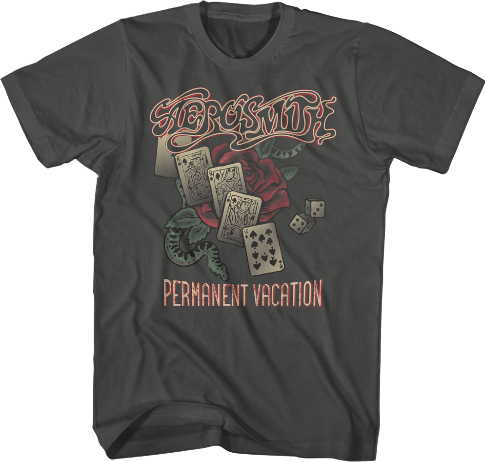 Aerosmith Permanent Vacation T-Shirt product image 1