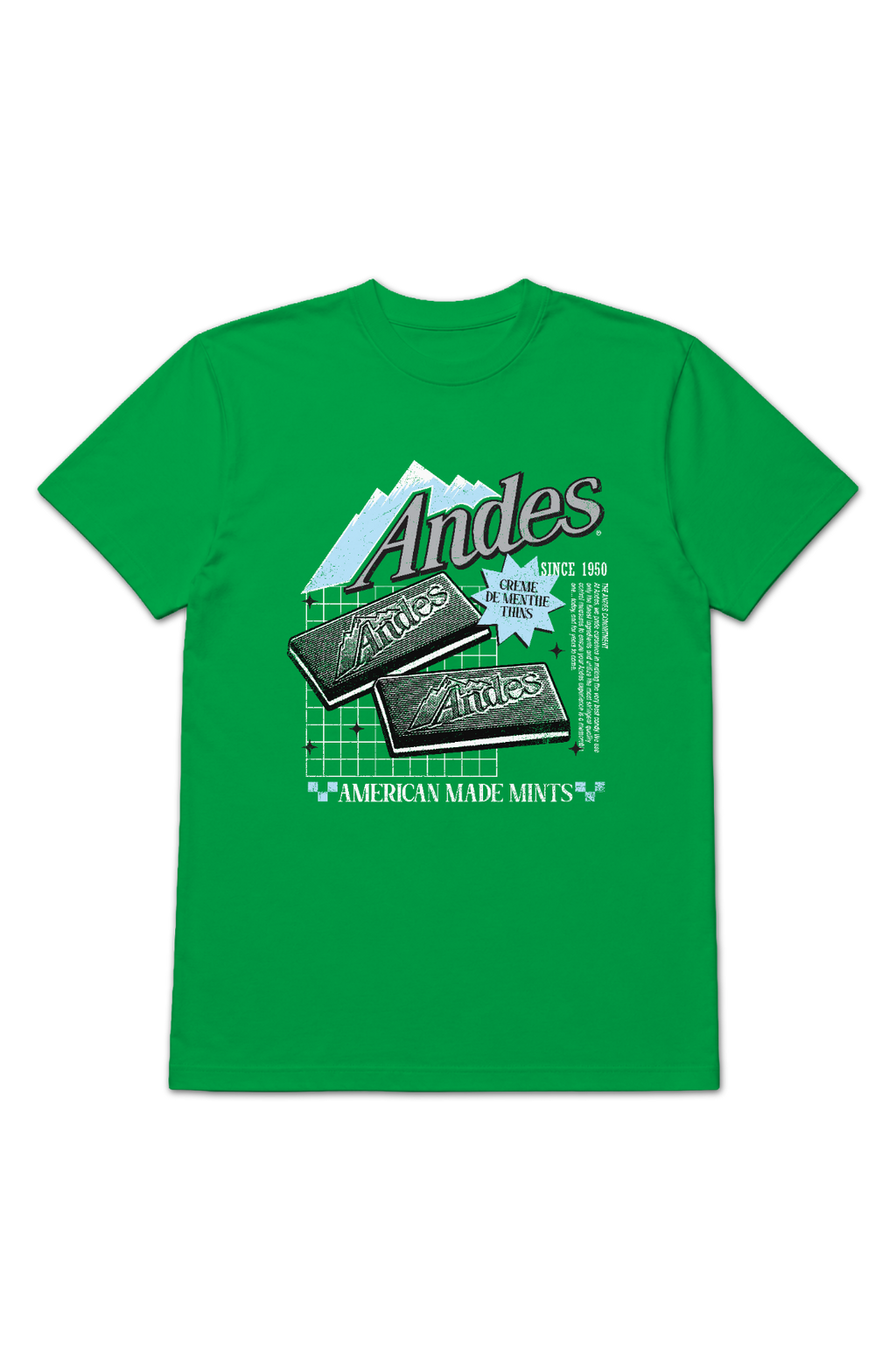American Made Creme De Menthe Thins Andes Mints T-Shirt product image 2