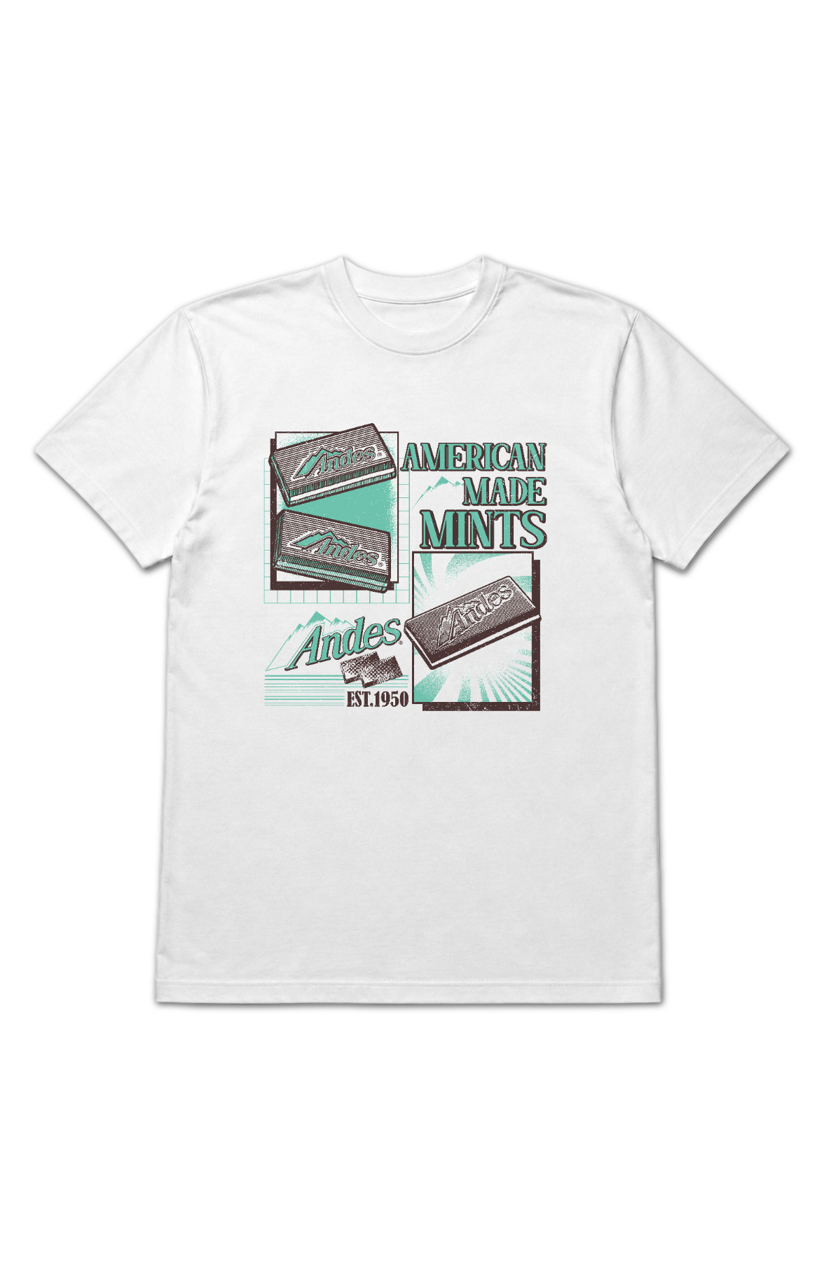 American Made Est. 1950 Andes Mints T-Shirt product image 2