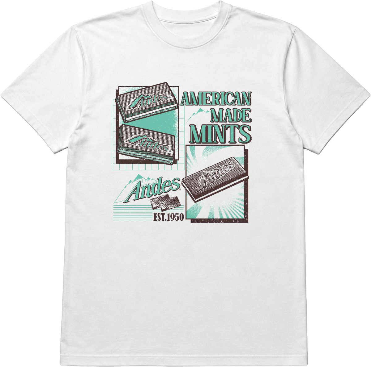 American Made Est. 1950 Andes Mints T-Shirt product image 1