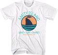 Amity Island Sand Surf Sharks Jaws T-Shirt product image 1