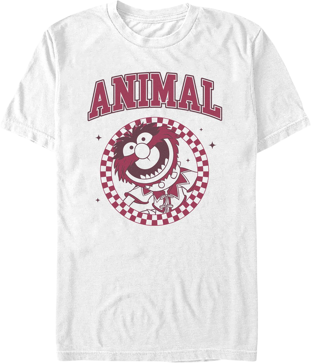 Animal Checkered Circle Muppets T-Shirt product image 1