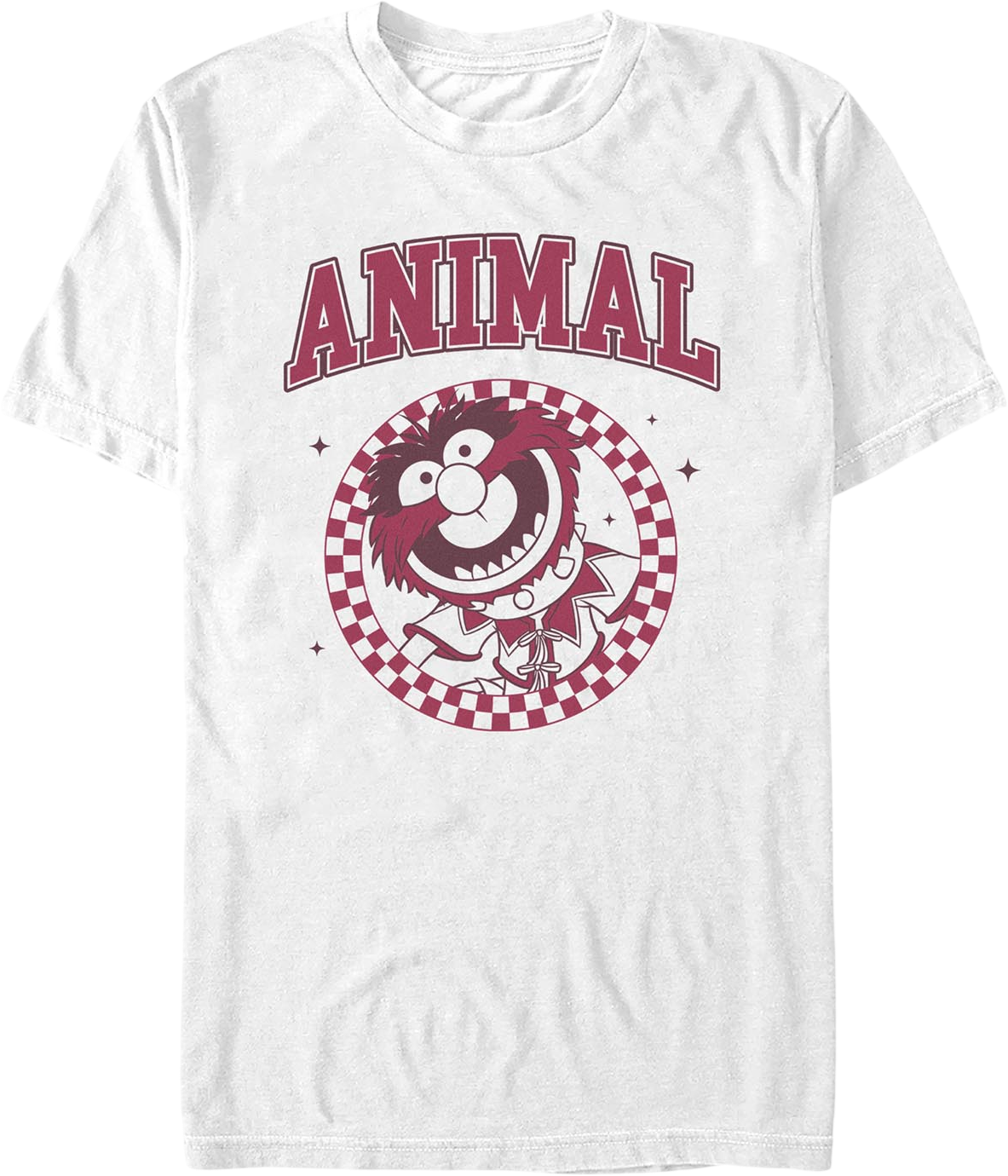 Animal Checkered Circle Muppets T-Shirt product image 1