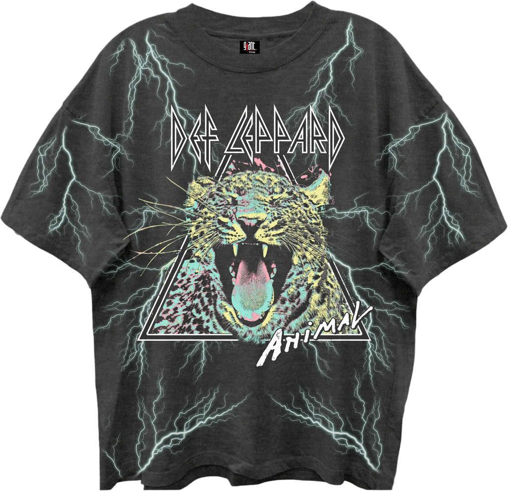Animal Def Leppard Oversized T-Shirt product image 1