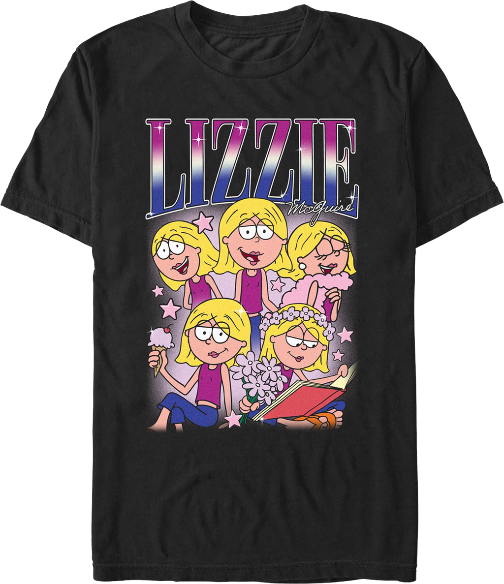 Animated Collage Lizzie McGuire T-Shirt product image 1