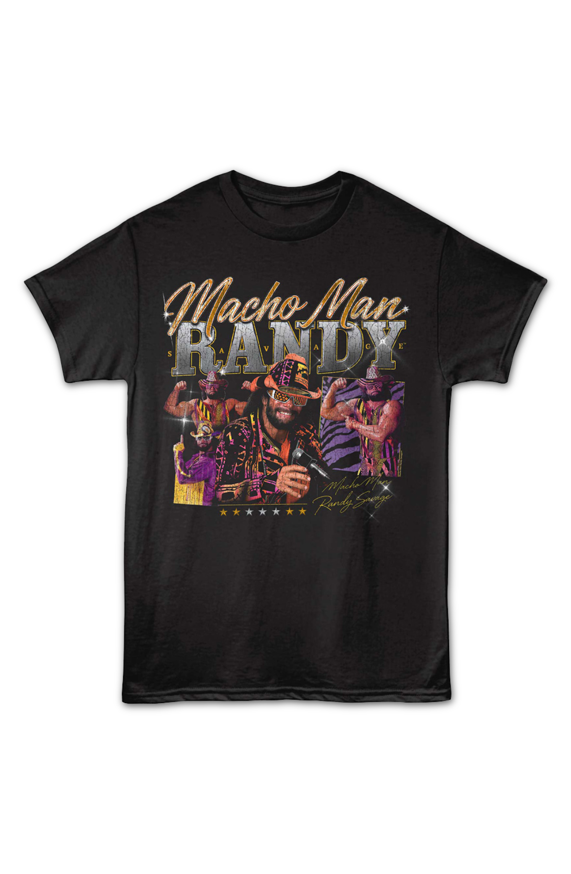 Autograph Collage Macho Man Randy Savage T-Shirt product image 2
