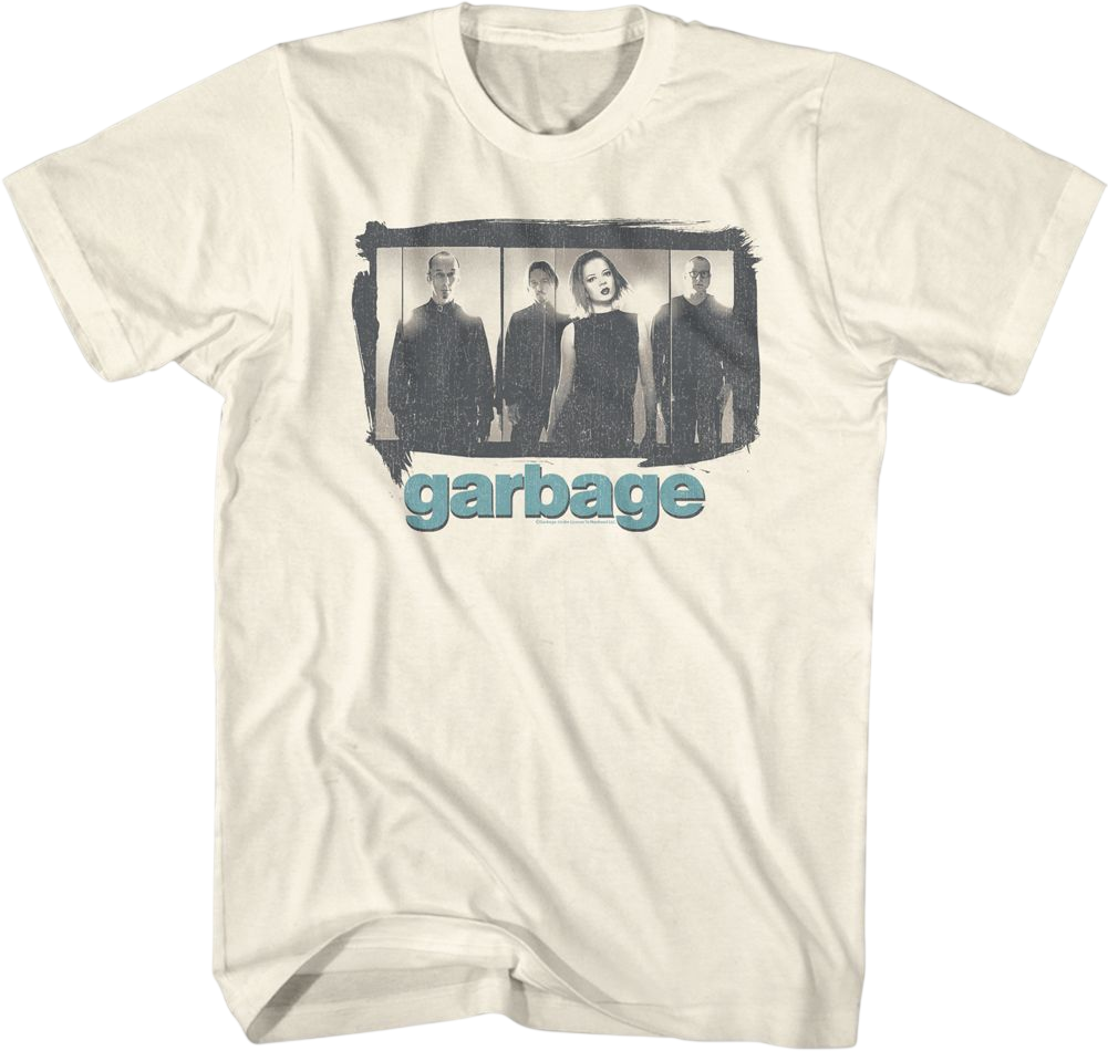 Band Photo Garbage T-Shirt product image 1
