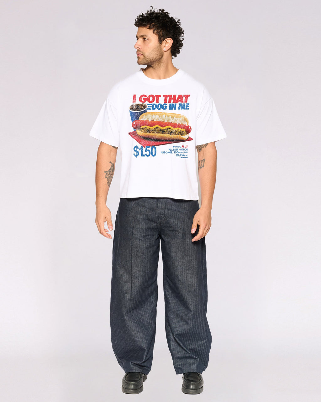 I Got That Dog In Me Oversized Crop Tee product image 2