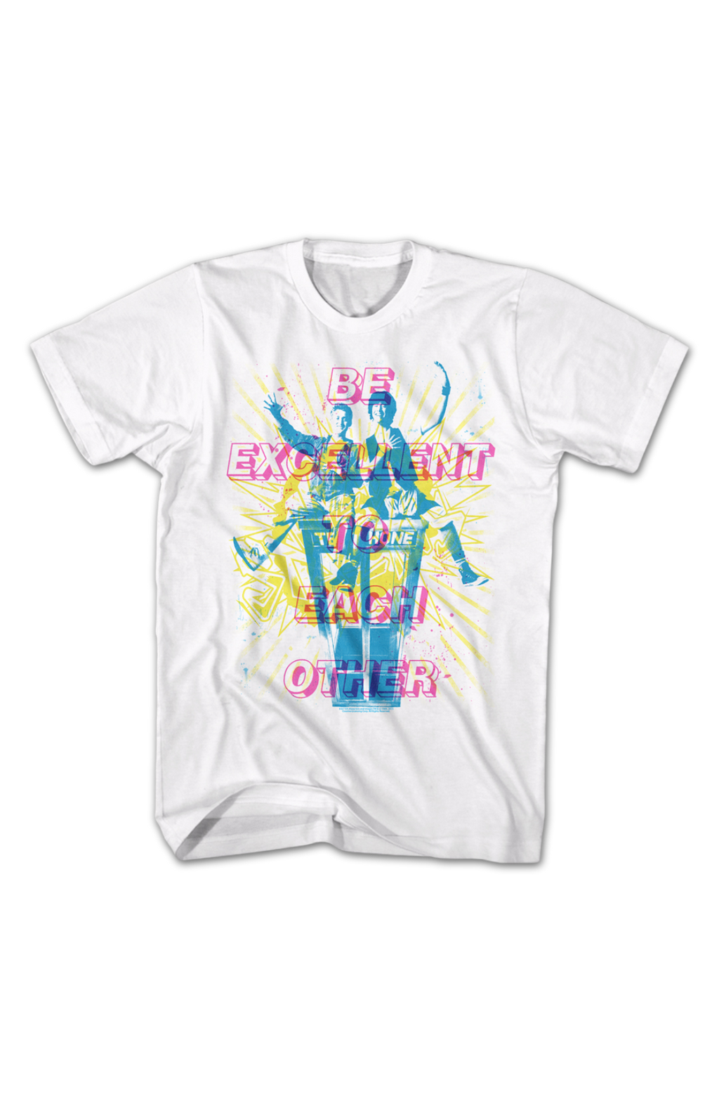 Be Excellent To Each Other Bill & Ted's Adventure T-Shirt product image 2