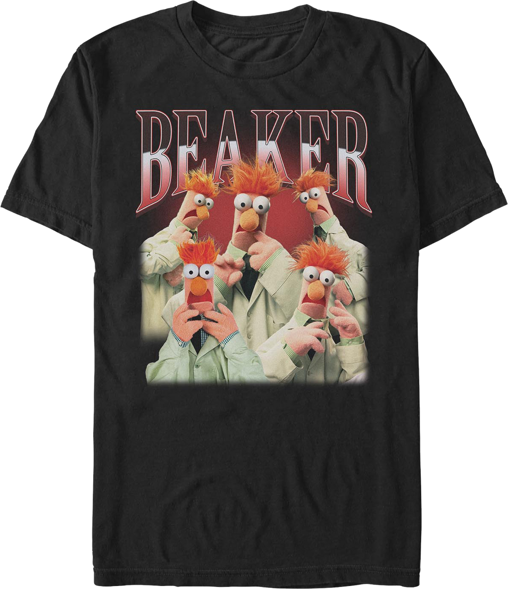 Beaker Collage Muppets T-Shirt product image 1