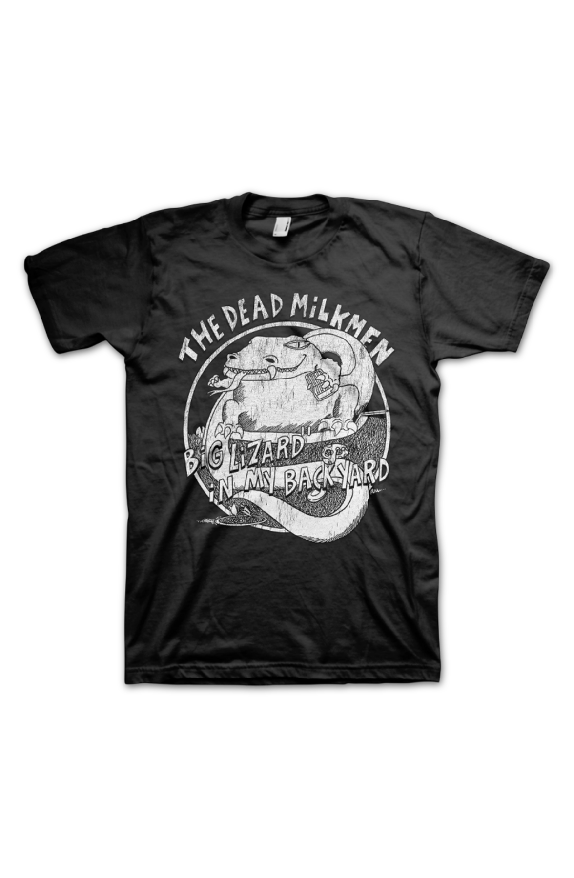 Big Lizard In My Backyard Dead Milkmen T-Shirt product image 2