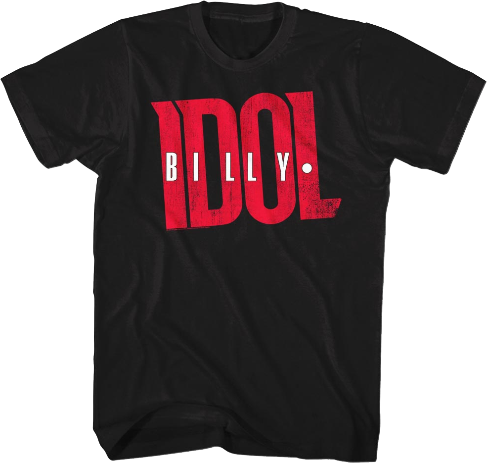 Classic Logo Billy Idol T-Shirt product image 1