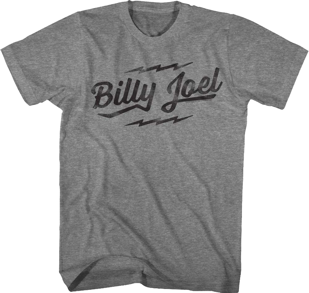 Lightning Bolt Logo Billy Joel T-Shirt product image 1