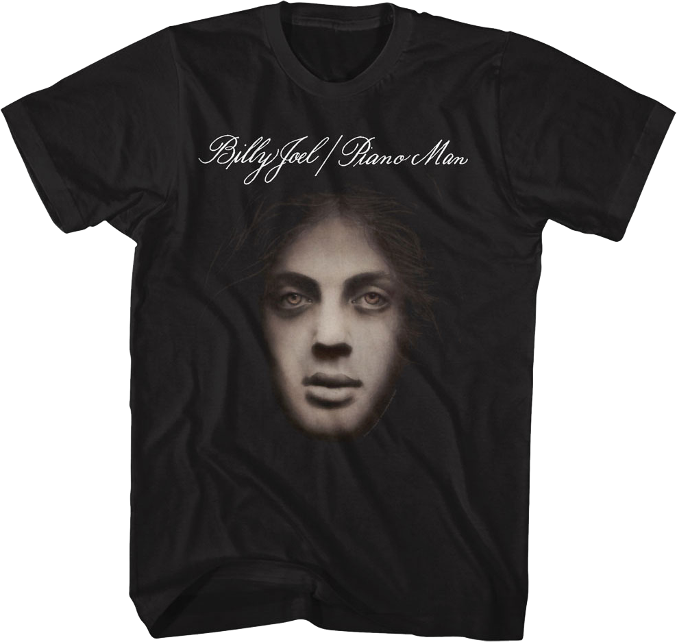 Piano Man Album Cover Billy Joel T-Shirt product image 1