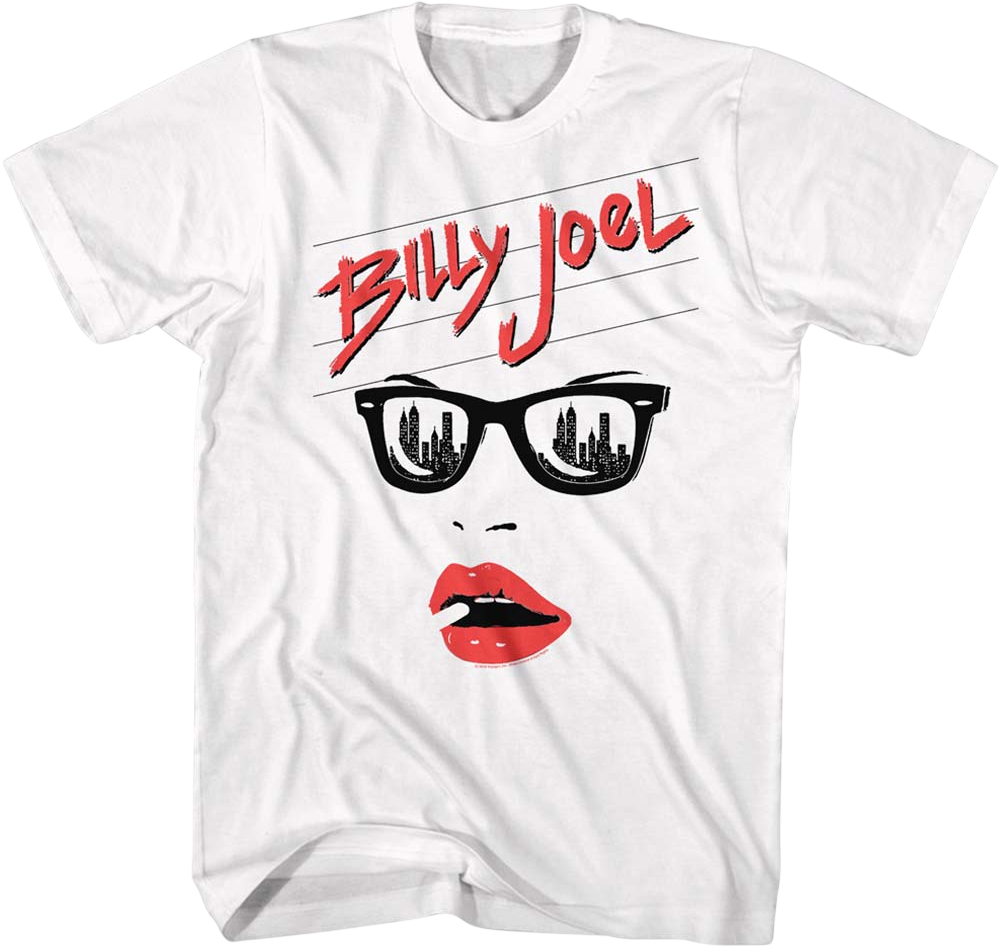 Pop Art Sunglasses Billy Joel T-Shirt product image 1