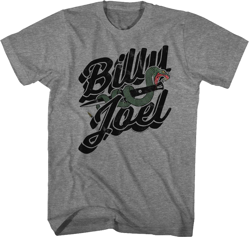 Dagger & Snake Logo Billy Joel T-Shirt product image 1